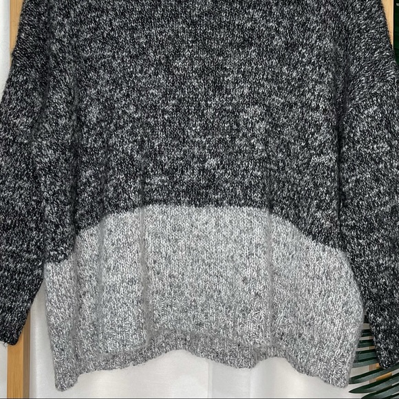 SOLD Gorman Grey Wool Alpaca Mohair Knit Jumper 10 - Picture 4 of 8